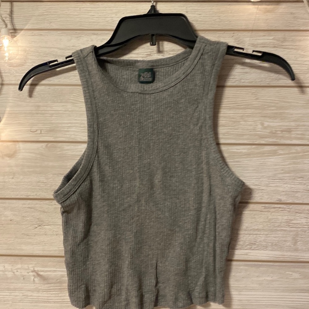 Ribbed tank top
